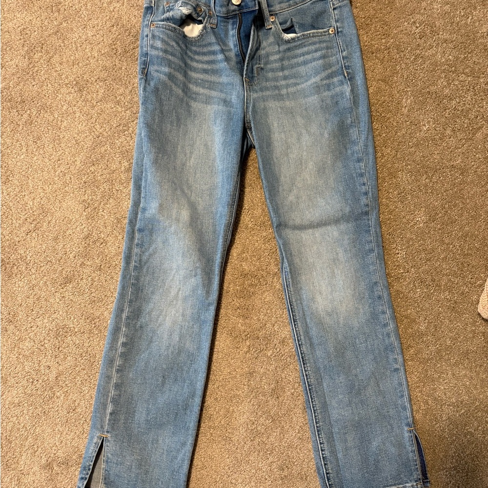 GAP Mid-Rise Vintage Slim Split-Hem Jeans